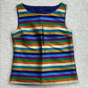 NWOT Talbots Multicolor Striped Women's Top, 2